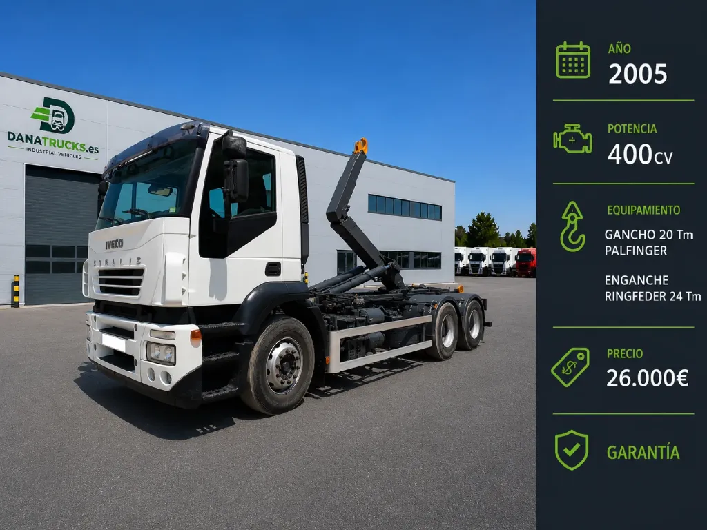[REF000014] Iveco StralisAD260S40Y Gancho 20 Tm 6x2 08-2005