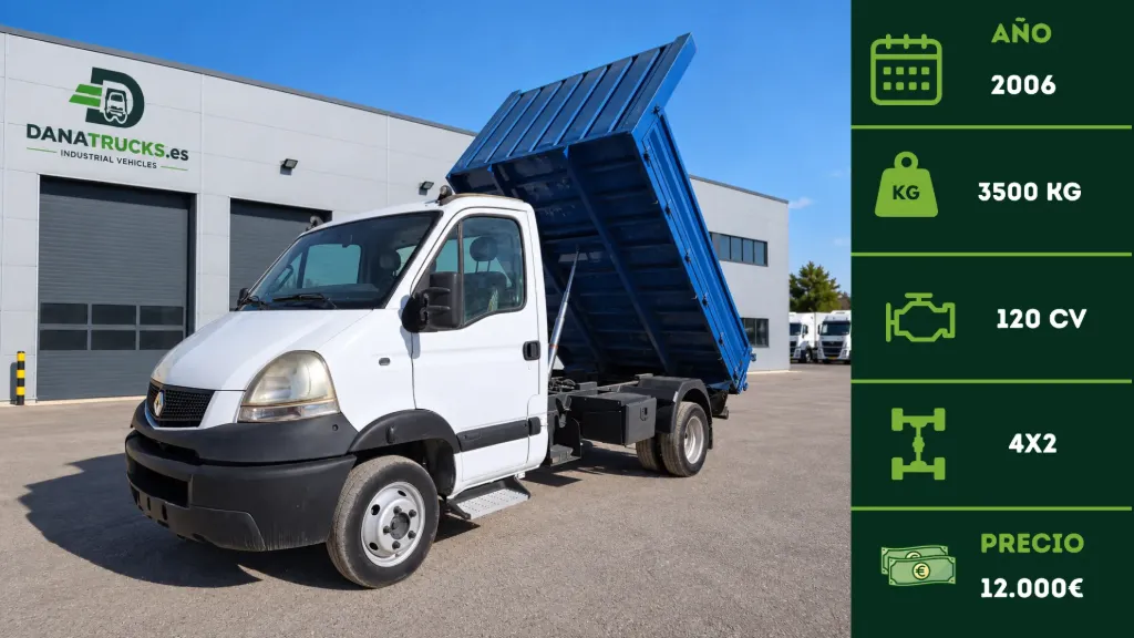 Renault Mascott 120.35 Basculante 4x2 2006 | Carnet B | DanaTrucks.com